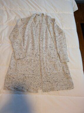 Wool Blend Madewell Tan Long Cardigan Sweater XS